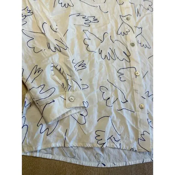 Paloma Wool Leonidas Paloma Bird Print Shirt - Picture 3 of 6